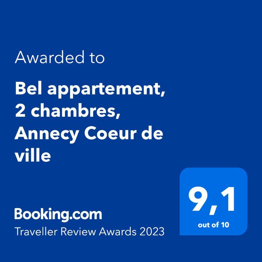 Bel Appartement, 2 Chambres, Annecy Coeur De Ville 외부 사진