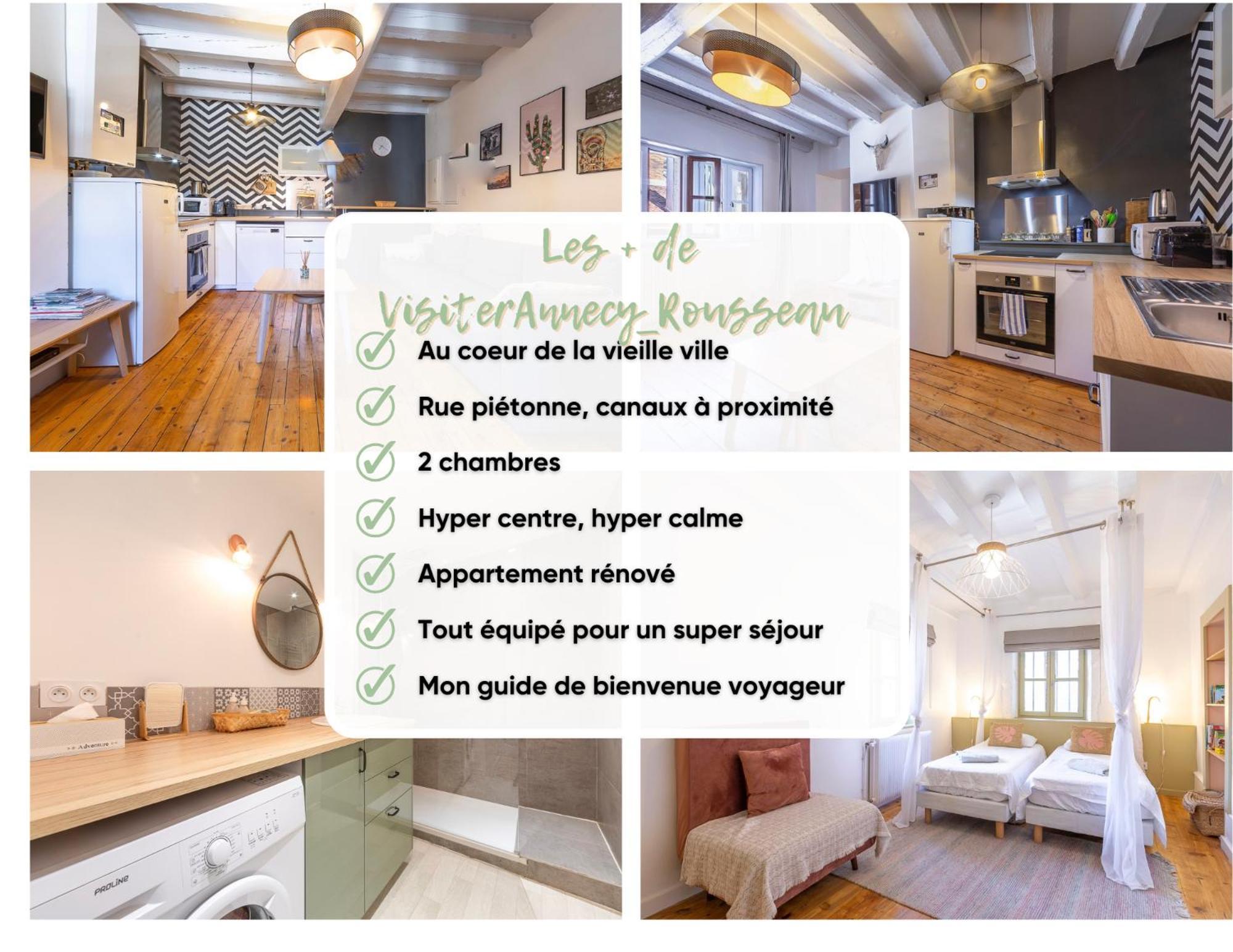 Bel Appartement, 2 Chambres, Annecy Coeur De Ville 외부 사진
